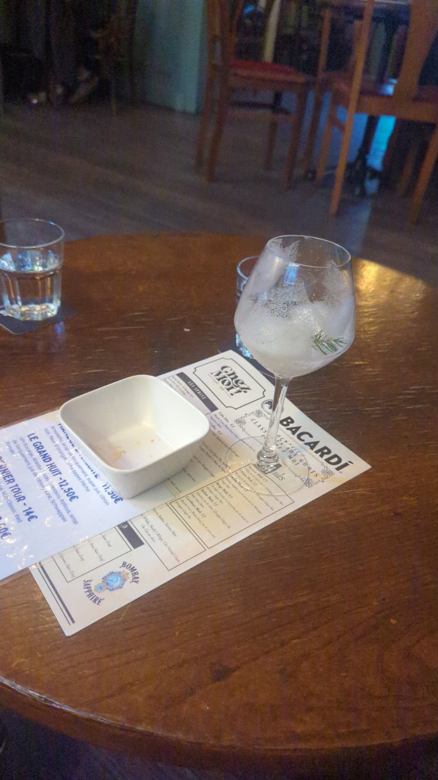 Cocktail at Chez Moi