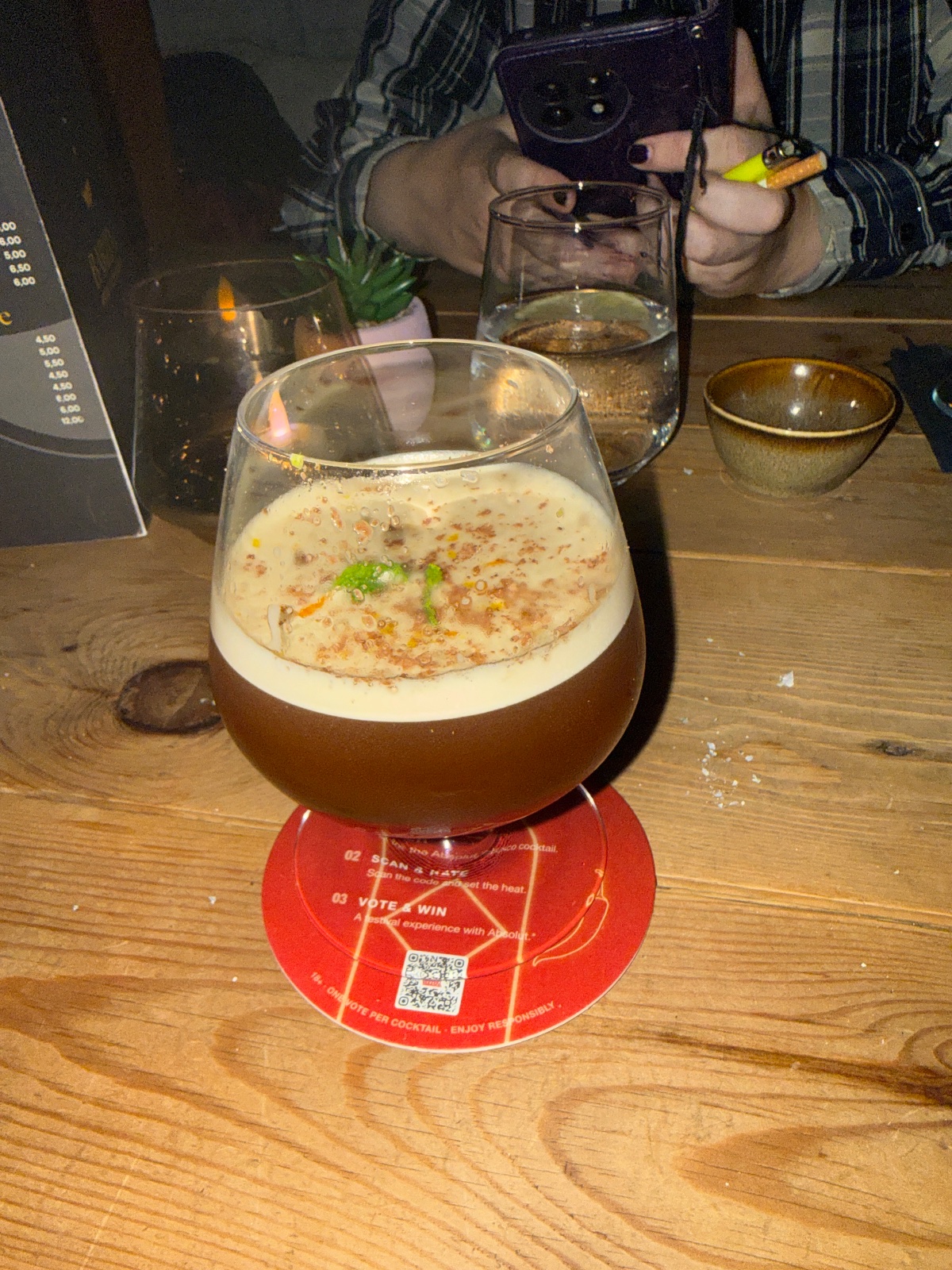 Cocktail at Barzini