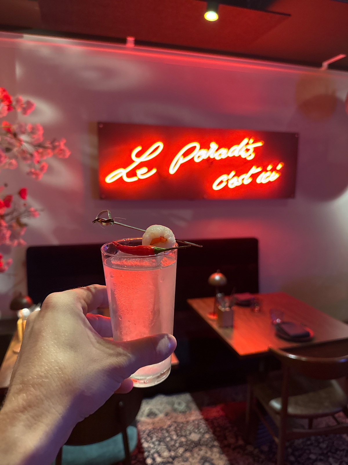 Cocktail at The Pharmacy
