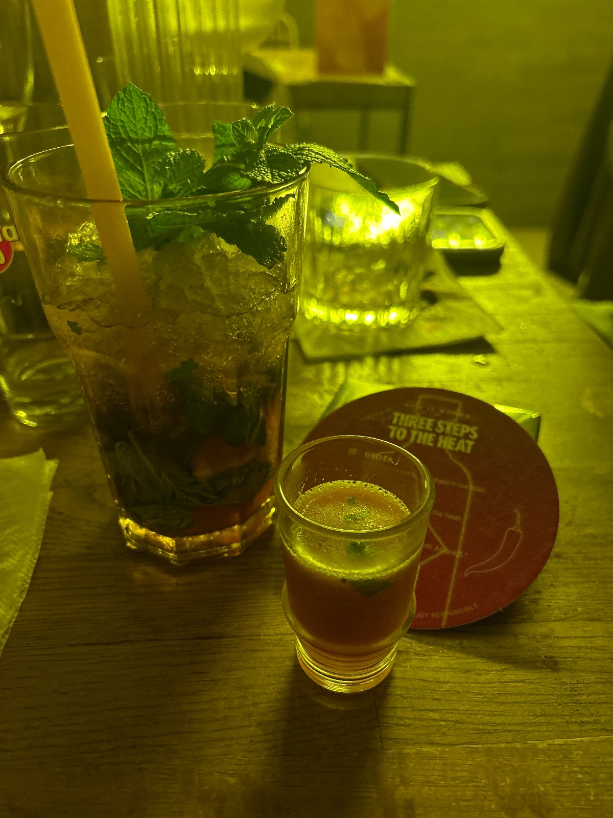 Cocktail at Le carolopolitan