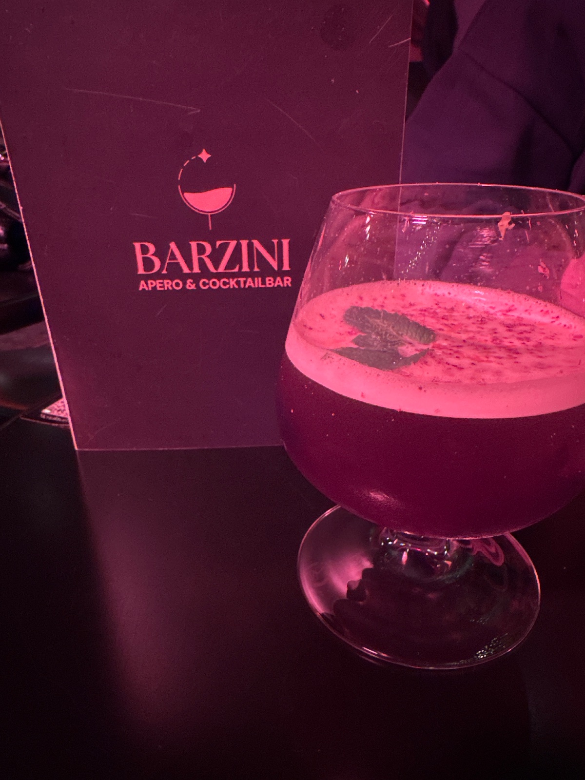 Cocktail at Barzini